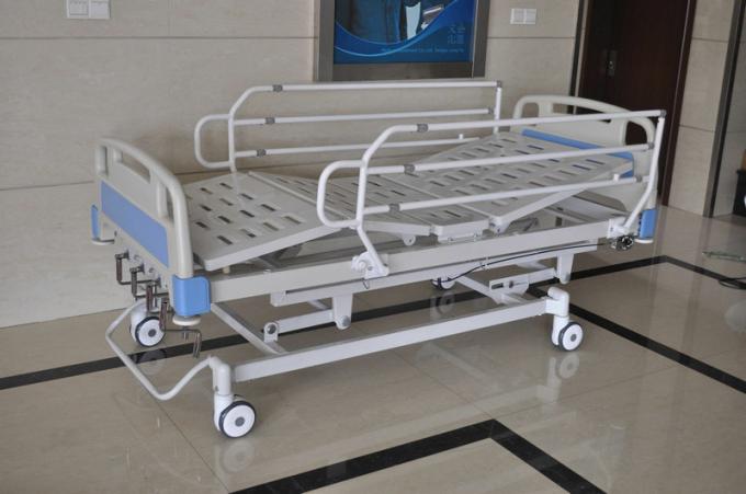 Adjustable Folding Manual Hospital Bed For Ambulance With CPR Function