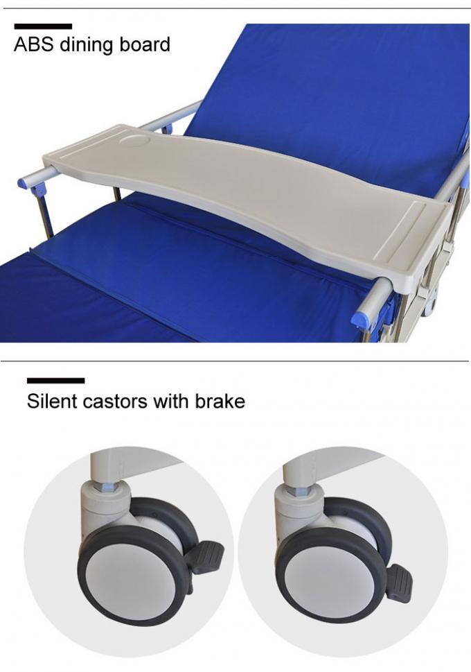 MultiPurpose Manual Hospital Bed