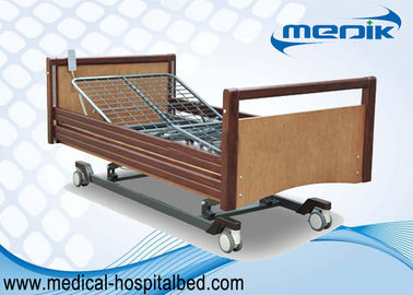 Custom Electric Nursing Home Beds Side Rails In Full Length Protection