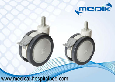 Noiseless Design Medical Casters Ball Bearing Casters Adjustable
