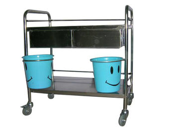 Medical Trolleys With Drawers , Dressing Trolley For ICU / Ward