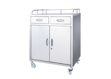 Stainless Steel Medical Medicine Trolleys Cart For Hospital Patient