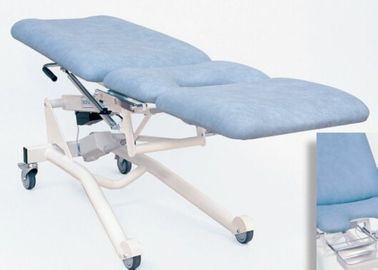 Electric Obstetric Table Blue Gynecology Chair For Gynecologic Examination