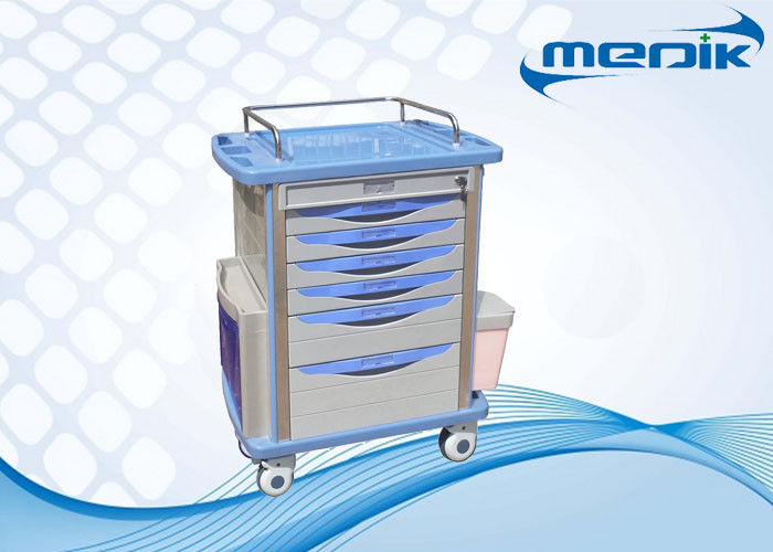Multi-Purpose Medical Rescue Trolley For Nurse Delivery Drugs