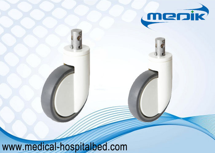 Lock Directional Brake Medical Device Threaded Stem Casters High Capacity Loading