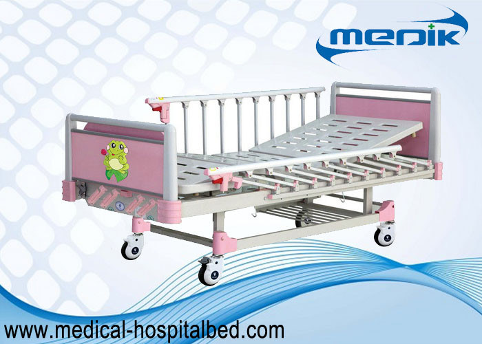Four Crank Luxury Adjustable Pediatric Hospital Beds For Baby