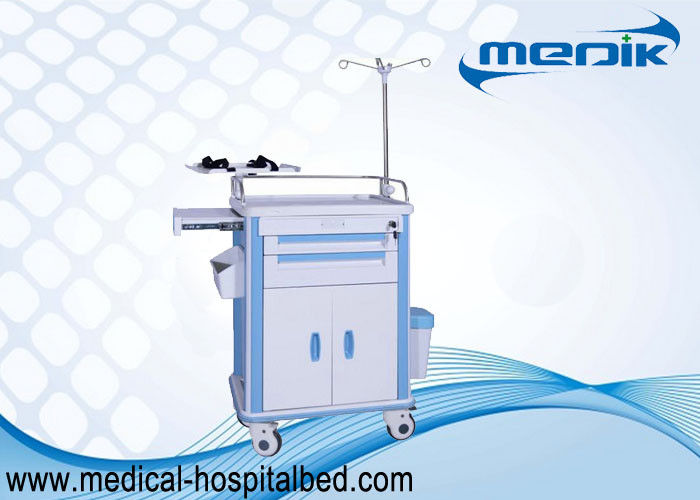 Luxury Medical Crash Cart For Home / Hospital / Clinic Nurse