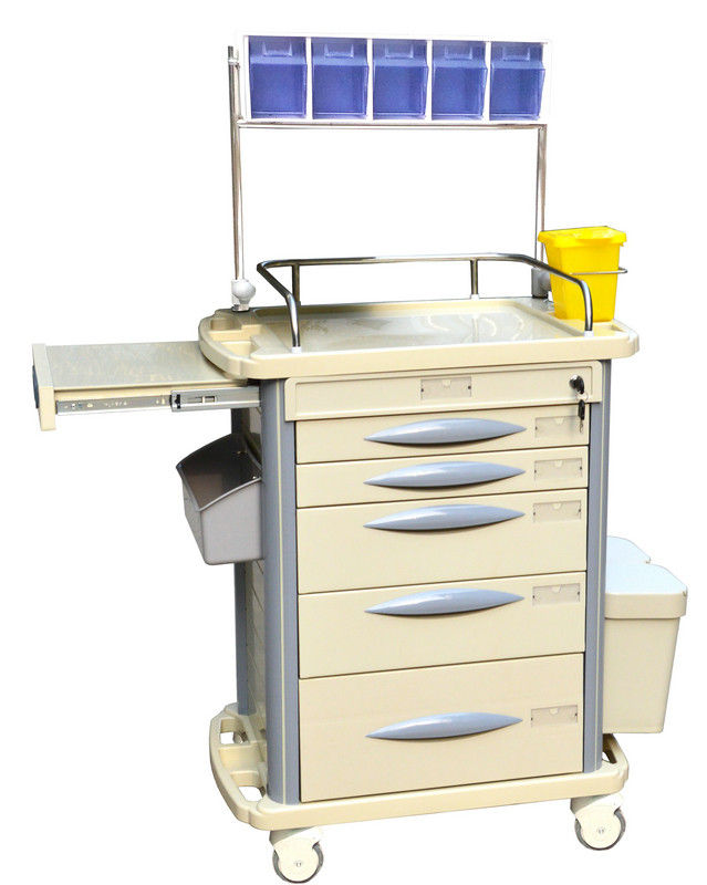 Medical Supply Carts For Patient Rescue , Surgery Doctor Cart