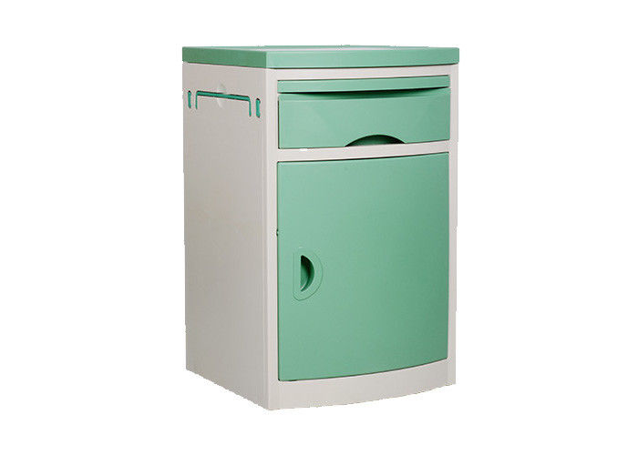 Detachbable ABS Injection Hospital Bedside Cabinet With Dinning Board
