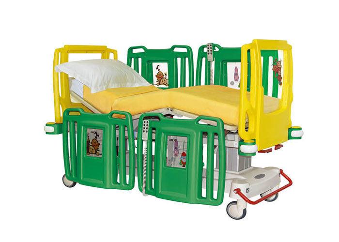 Hospital Eelectric PICU Bed With Safety Side Rails For Children
