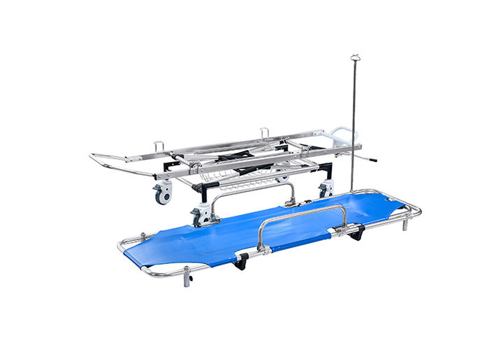 EMS Lightweight Aambulance Collapsible Stretcher Gurney For Patient