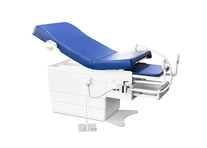 MC-D19 Multi-function Electric OB GYN Exam Table Blue Color Height Adjustable