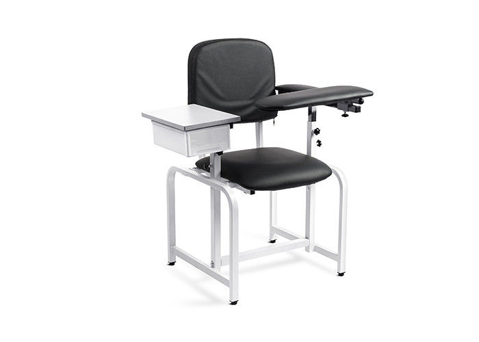 Manual Folding Portable Phlebotomy Draw Chair For Vaccination