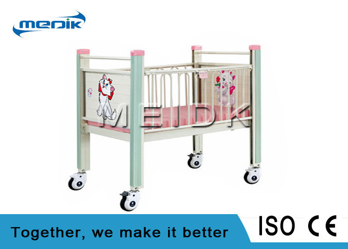 Enameled Steel Side Rails Pediatric Hospital Beds Full Length Protection