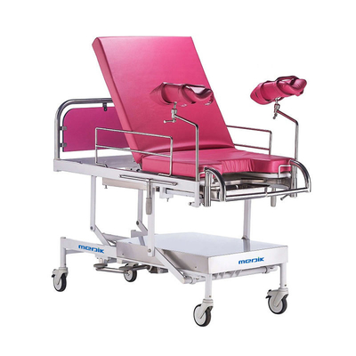 Hospital Labor Hydraulic Delivery Bed Female Maternity Birthing Beds With Manual Crank Trendelenburg Function