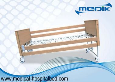 Height Adjustable Home Care Beds With Lock Down Side Rails On Casters