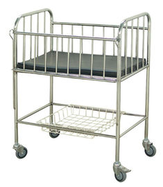 Stainless Medical Pediatric Hospital Beds Baby Cot General Ward Use