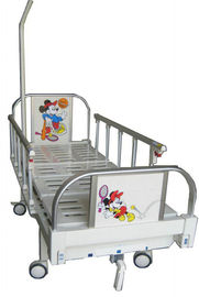 Infant Ward Bed , Children Medical Bed With Aluminum Alloy Side Rails