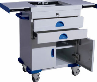 Doctor Use Medical Crash Carts With Epoxy Coated Steel Structure