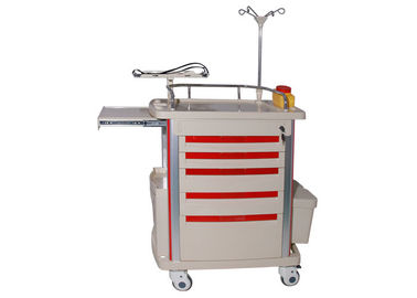 Multi-Purpose Medical Rescue Trolley For Nurse Delivery Drugs