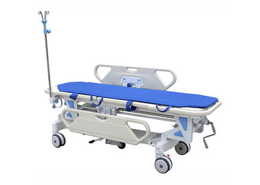 Adjustable Medical Patient Transfer Trolley Manual Hospital Ambulance Stretcher