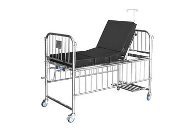 Stainless Steel Manual Children Hospital Bed Two Function Molibe