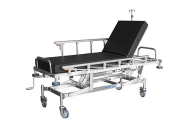 Stainless Steel Emergency Stretcher With Manual CPR Backrest Adjustable