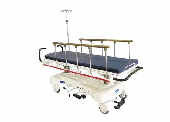 Hydraulic Patient Transfer Trolley  Radio Translucent Platform For X-ray Examination