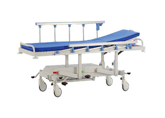 Hydraulic Patient Transfer Stretcher With Adjustable Backrest For Hospital