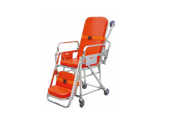 Medical Hospital Wheeled Folding Stair Chair Ambulance Stretcher