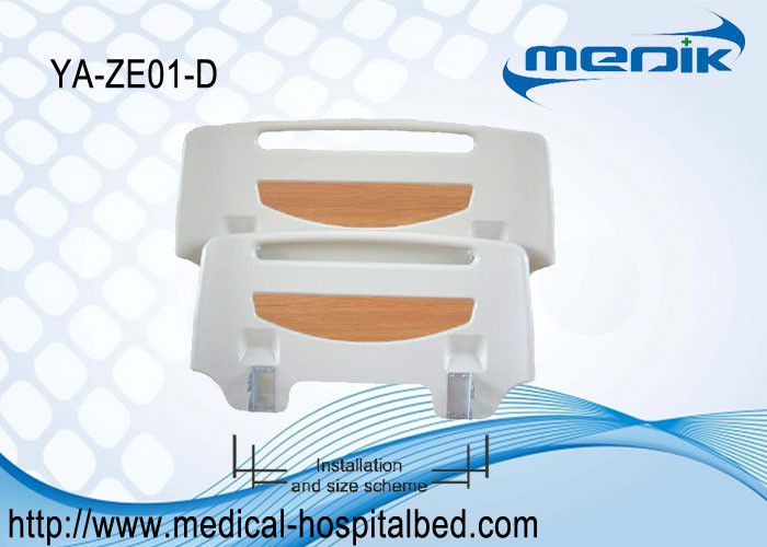 Detachable Hospital Bed Accessories PP Blow Molding Medical Bed Headboard
