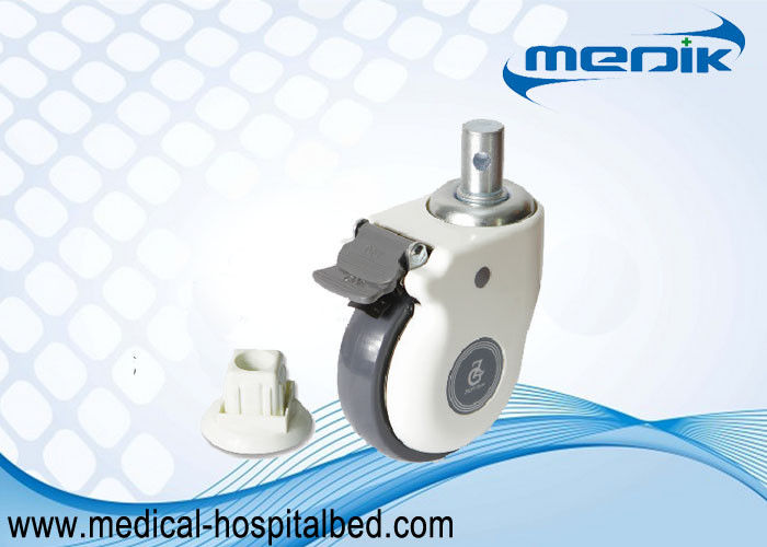 Heavy Duty Locking Casters Hospital Bed Casters Linkage Mechanism Design