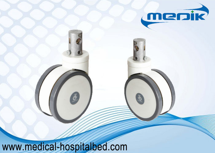 Medical Equipment Hooded Ball Casters Durable Twin Wheels CE Approved