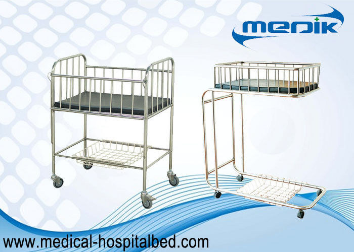 Stainless Medical Pediatric Hospital Beds Baby Cot General Ward Use