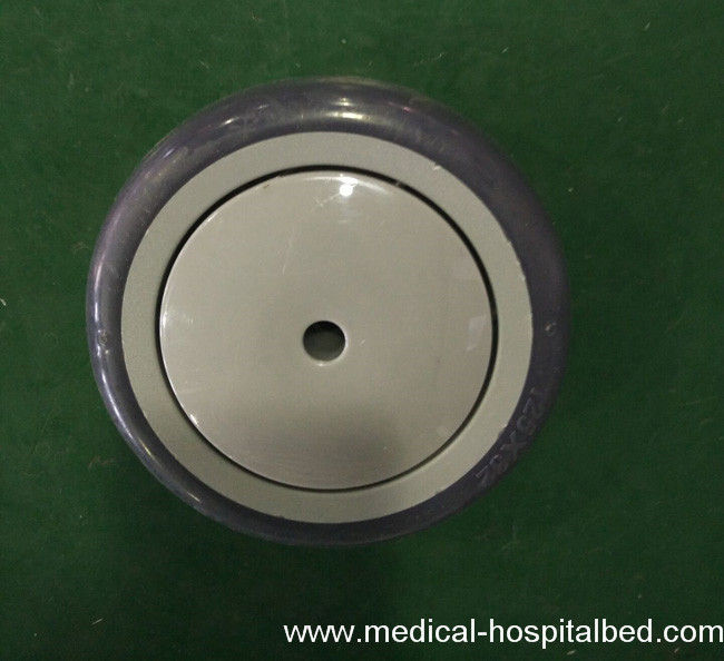 Round Stem Models 5 Inch Medical Castors , Care And Hospital Bed Casters