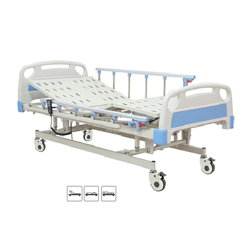 Luxury Adjustable Medical Bed 5 Function Electric Crank Patient Hospital Bed