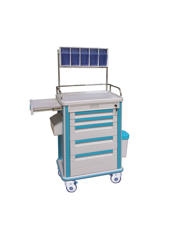 Hospital Surgical Treatment Trolley , Medical Trolleys For ICU