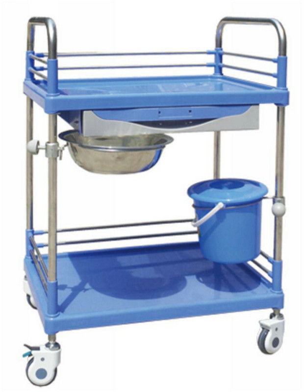 Multi-Purpose Removable Drug Cart , Ward Surgery Rescue Trolley