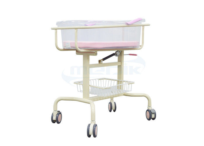 Transparent Basin Baby Hospital Bassinet With Storage Unit For Newborn