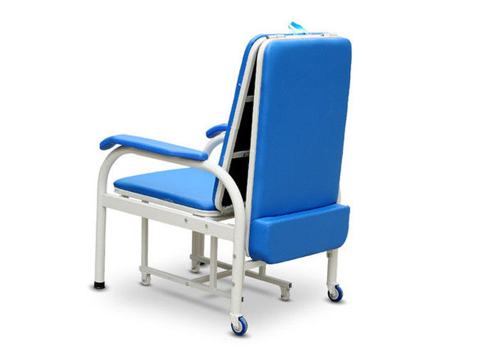 Medical Folding Attendant Bed Cum Chair For Hospital Patient Room
