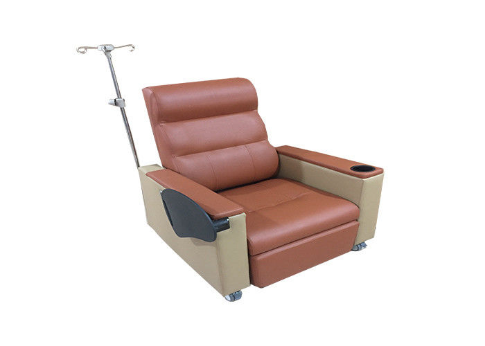 Hospital ICU Hemodialysis Chair , Luxury Patient Blood Collection Chair