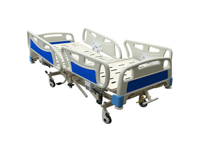 Adjustable Hydraulic Hospital Beds , Mobile Ward Beds For Emergency Care