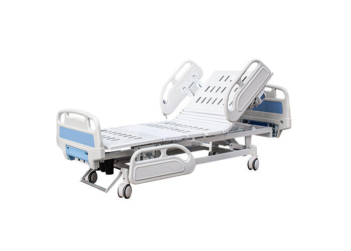 Adjustable Electric Hospital Bed With Optional colour ABS Handrails
