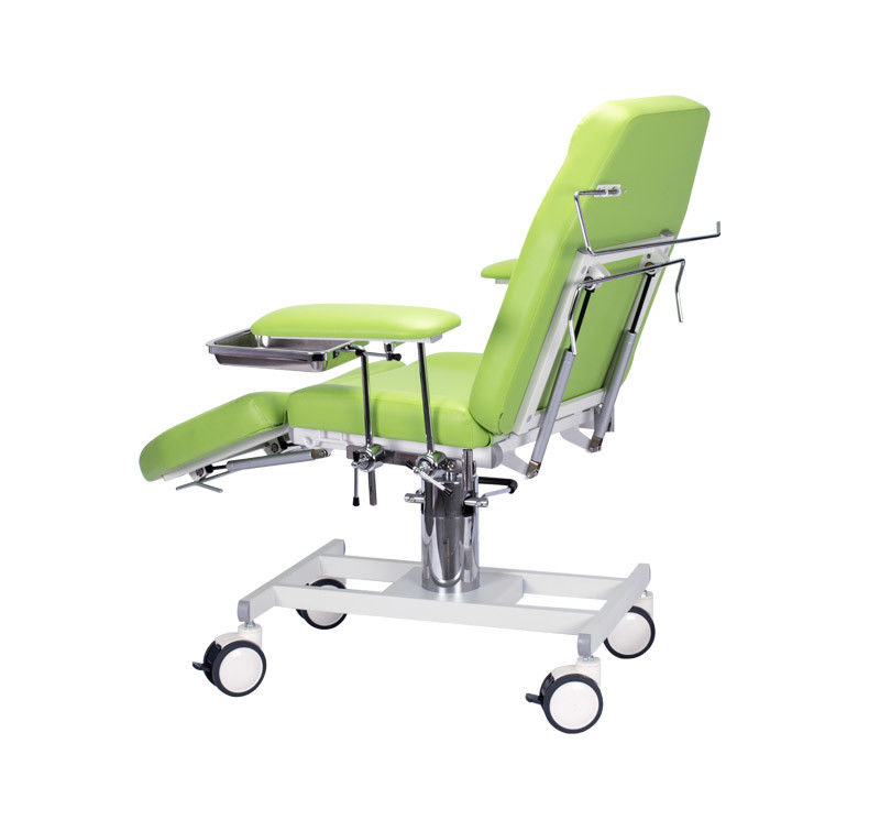 Height Ajdustable Hydraulic Blood Donation Chair With Castors