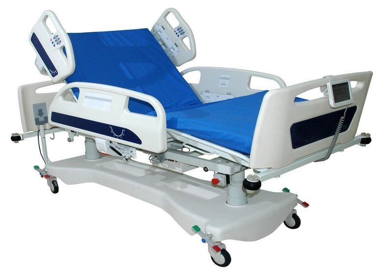 Patient Electric Hospital ICU Bed Multi Function Medical Equipment