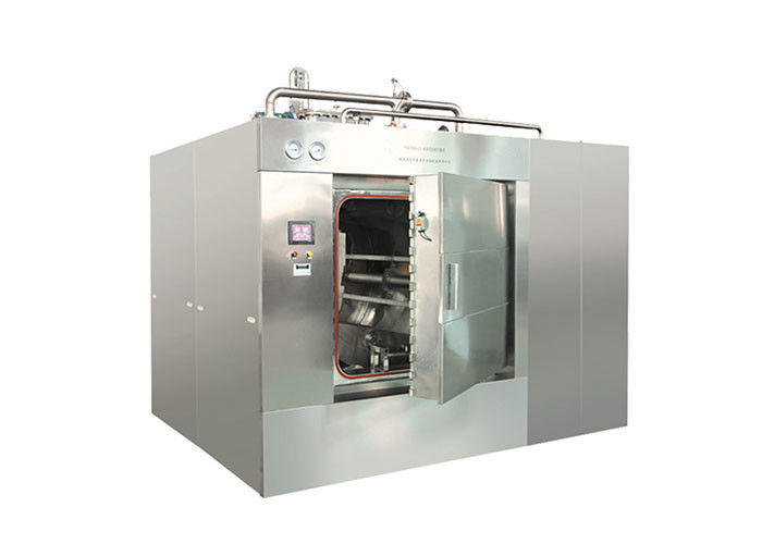 Hinge Pass Through Door Class b Steam Sterilizer With Touch Screen , PLC And Printer