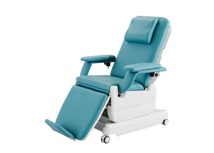 Height Adjustable Electric Hemodialysis Chair For Hospital Use , Blood Donation Chair