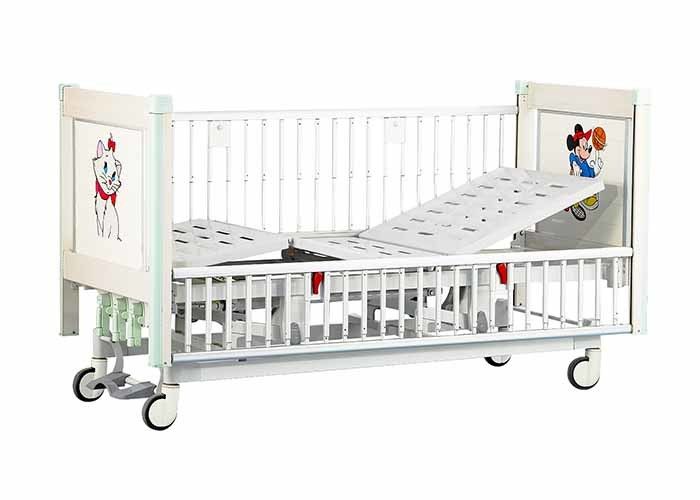 Steel Pediatric Hospital Beds With Aluminum Alloy Side Rails In Full Length