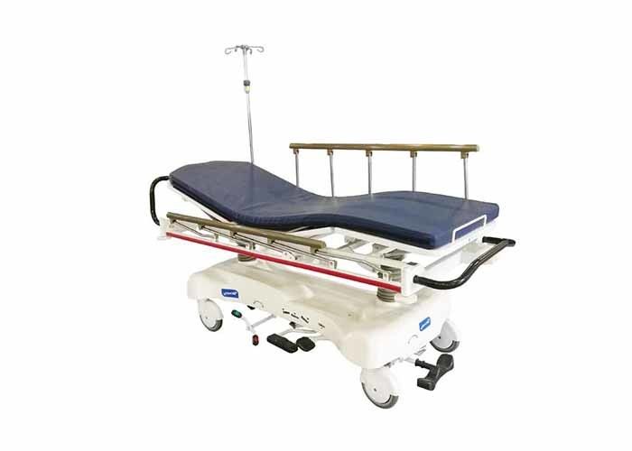 Hydraulic Patient Transfer Trolley  Radio Translucent Platform For X-ray Examination