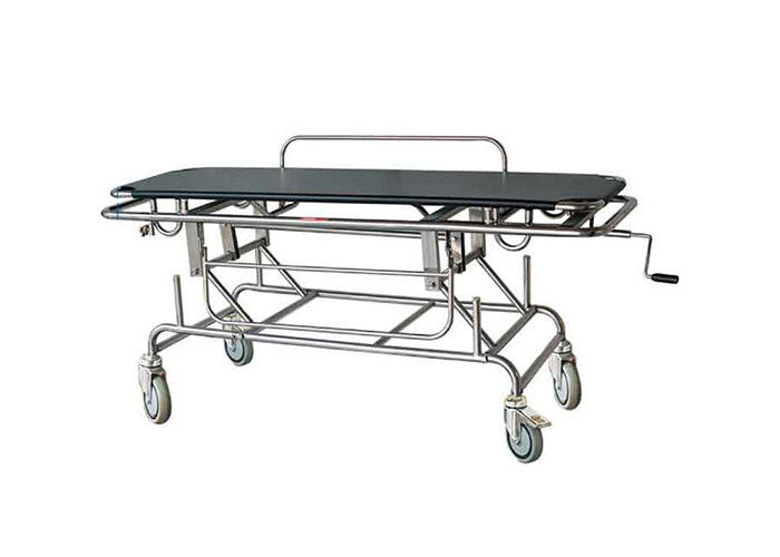 Foldable Patient Transport Trolley , Disabled Emergency Trolley